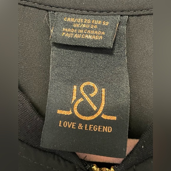 Love & Legend Sheer Bomber - Picture 3 of 5